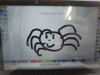 Foto 8: Dibujo de araña pollito.