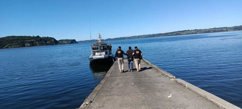 PDI detiene en Chiloé a hombre buscado por homicidio en Santiago