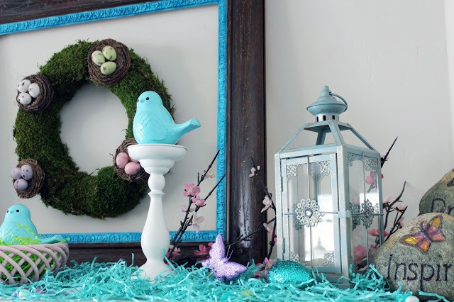 spring moss wreath