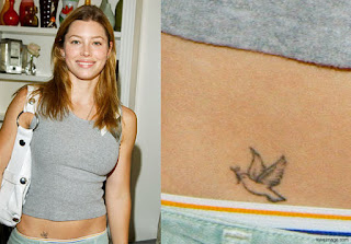 Jessica Biel Tattoos