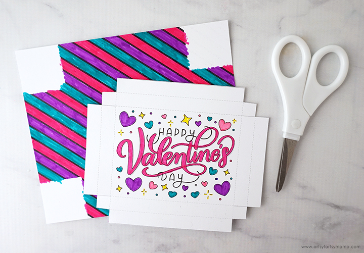 Free Printable Valentine Gift Box