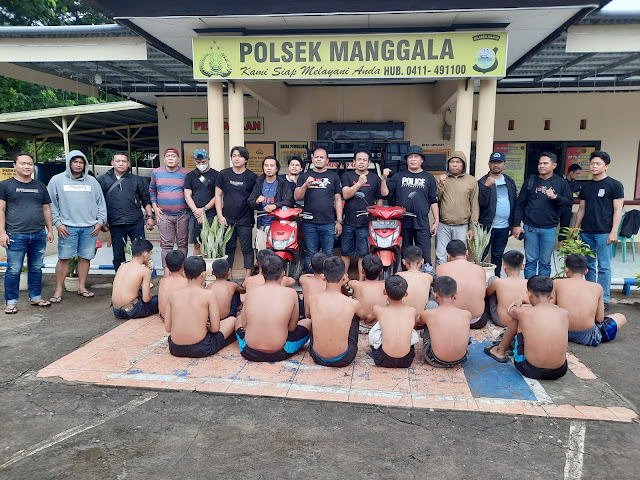 Diduga Terlibat Pembusuran, Belasan Pelajar SMP di Makassar Diamankan Polisi
