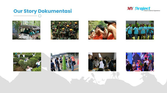Event Gala Dinner My Project - EO Outbound Gathering Outing Cikole Lembang Bandung
