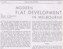 Modern Flat Developement (full text below)