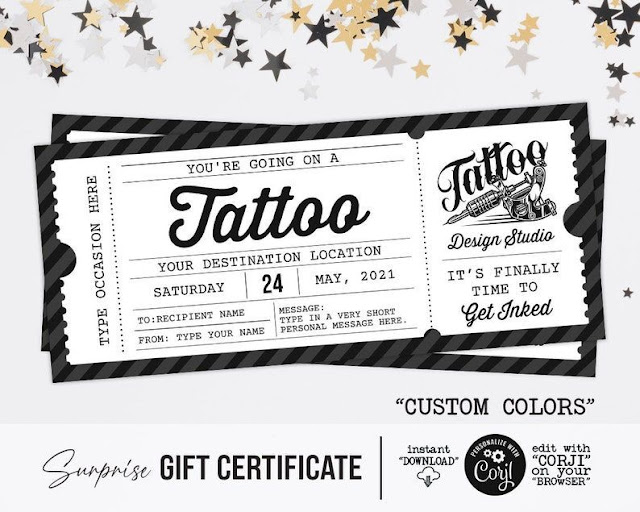 Tattoo Ticket.