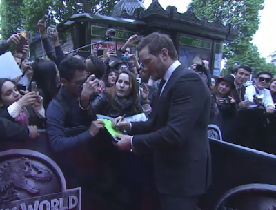 jurassic world premiere paris