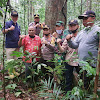 Lestarikan Alam, Kapolres Sarolangun Tanam Pohon di Lokasi Hutan Adat