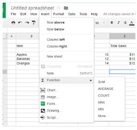 Google Sheet Top Functions and explanation how to use those