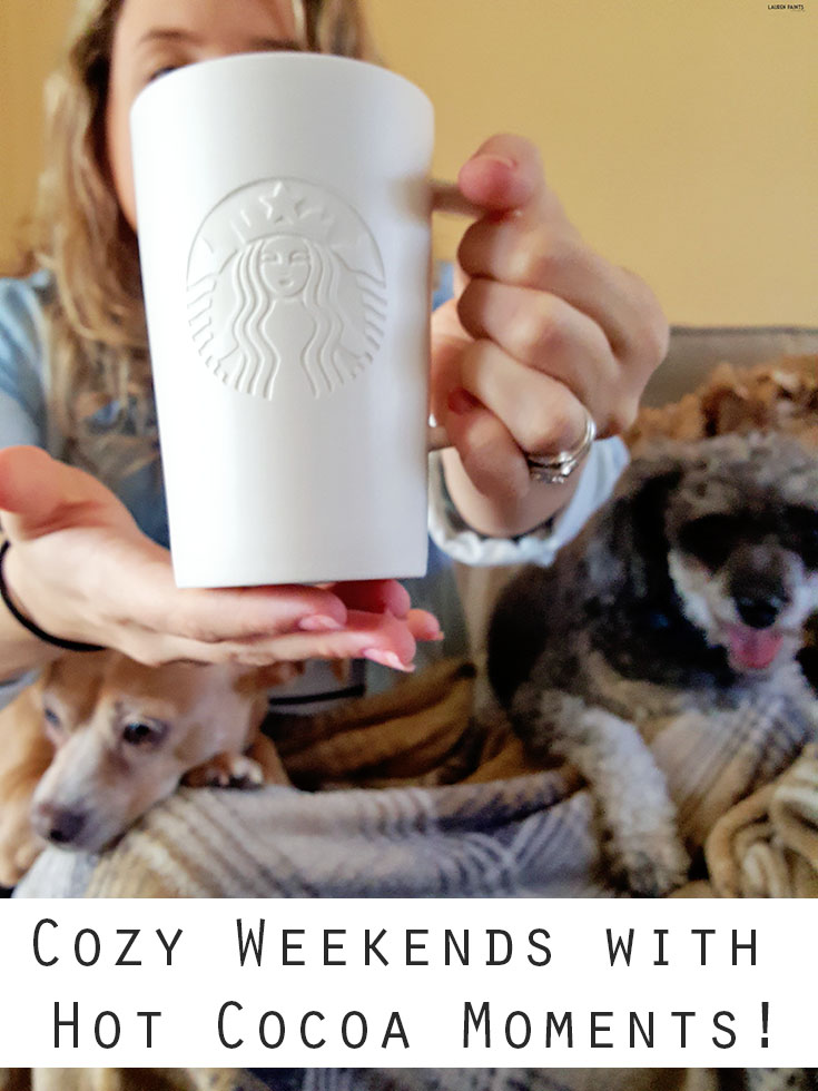 Every weekend should include Hot Cocoa and cuddles, find out how you can turn your kitchen into Starbucks and enter to win a giveaway!