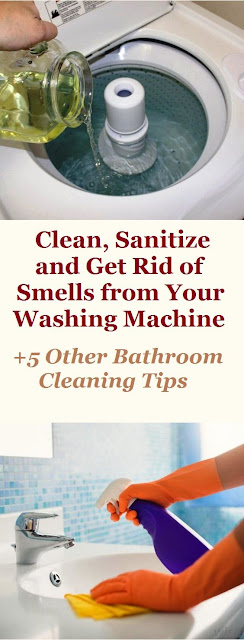 Clean, Sanitize & Remove Odors From Your Washing Machine + 5 Other