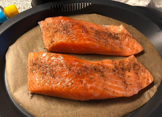 Salmon terrine