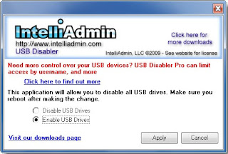 How to enable or disable USB drives or ports
