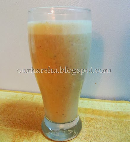 Apple Dried Plum Oats Honey Milkshake (4)