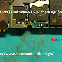 OPPO Find Way S U707 chạm nguồn