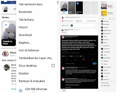 Settinga tanggal posting Facebook