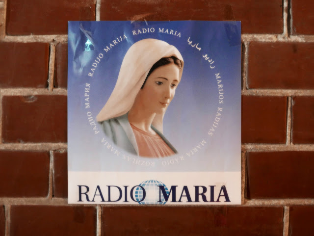 Affiche Radio Maria, Onze-Lieve-Vrouw Onbevlekt Ontvangenkerk, Susteren