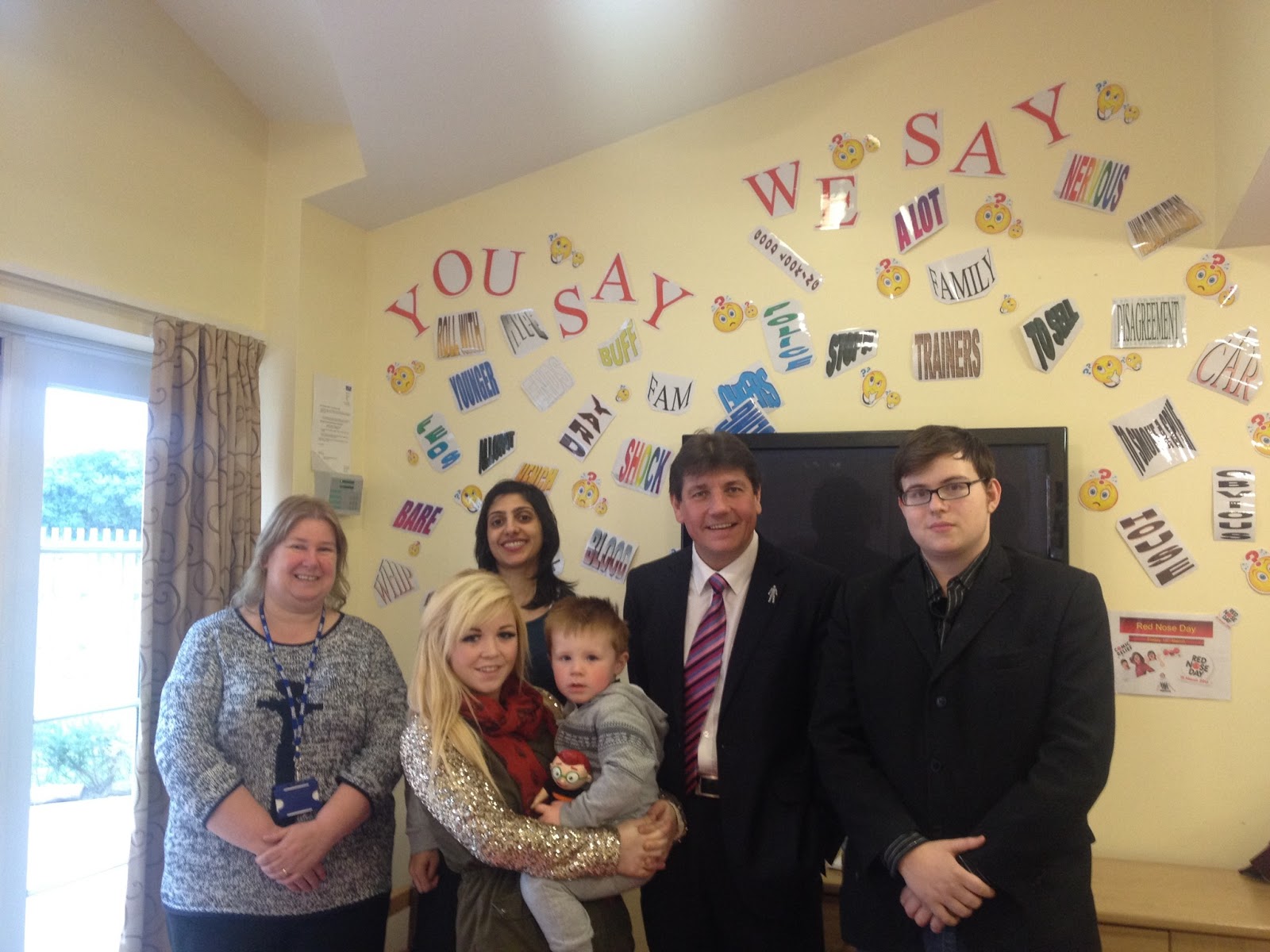 Stephen Metcalfe Stephen Metcalfe MP Encourages Swan Housing Foyer