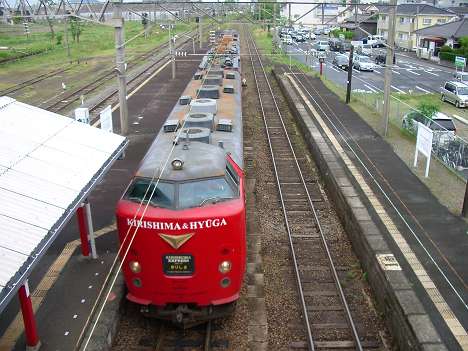 特急　きりしま　宮崎行き　485系　引退