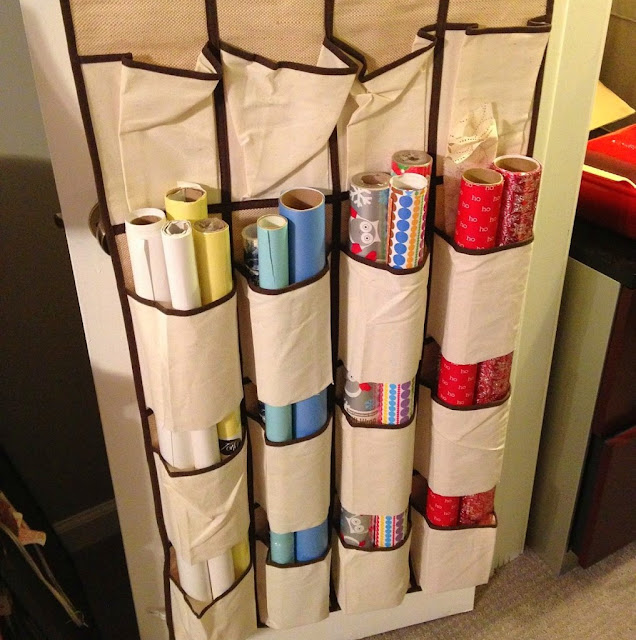 Keep wrapping paper safe