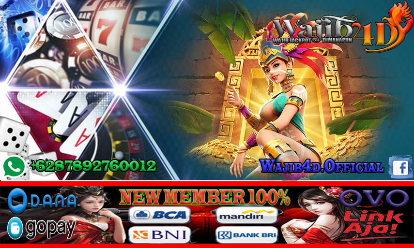 WAJIB4D MENANGKAN JACKPOT DAN DAPATKAN HADIAH UANG SENSASIONAL PERJUDIAN TARUHAN BETTINGAN SLOT JUDI ONLINE