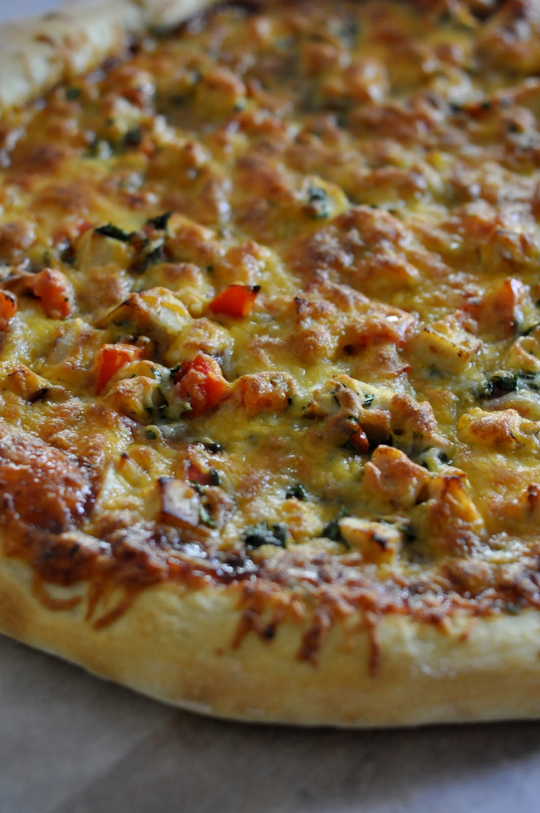 Barbecue Chicken Pizza - a family-favorite on Pizza Night!