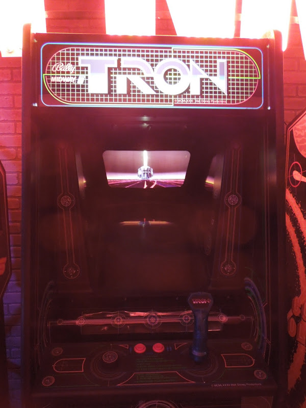 Tron arcade game prop