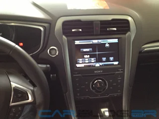 Novo Ford Fusion 2013 Preto - interior