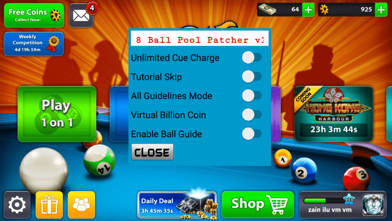 8 ball pool Mod Apk All Versions