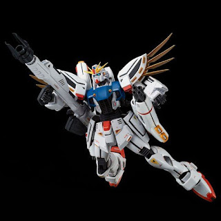 MG 1/100 Gundam F91 Ver 2.0 Back Cannon Type & Twin V.S.B.R. Set Up Type, Premium Bandai