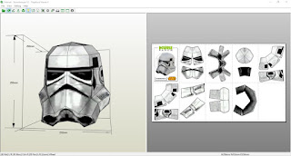 Kuri Paper - Helmet Storm Trooper V2 papercraft