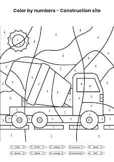 paint by number construction vehicles, construction coloring page, construction coloring pages pdf, free printable construction coloring pages, printable coloring pages construction, construction site coloring page @momovators