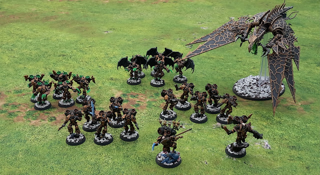 Warhammer 40k battle report: Adepta Sororitas vs Black Legion, Last Stand