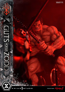 Berserk – Guts vs Nosferatu Zodd Diorama Statue, Prime 1 Studio