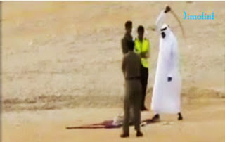 Public execution in Saudi Arabia