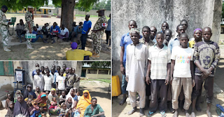 Repentant Boko Haram terrorists and family members surrender to troops