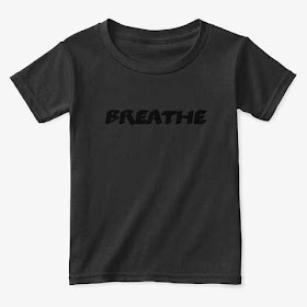 Breathe Toddler Classic Tee Shirt Black
