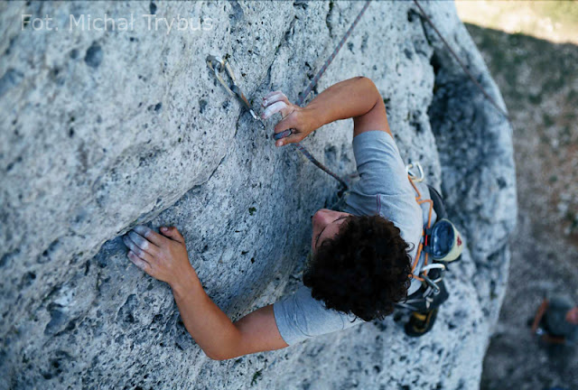 Wspinanie, Jura - Rzędkowice, Zegarowa, Fot. Michał Trybus, climbing, fotography, fotografia, Cerat, Trybikfoto, 