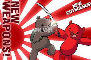 BATTLE BEARS -1 v1.4.1 APK: game 3D gấu phiêu lưu cho android (hack tiền không cần root)