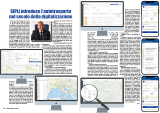 DICEMBRE 2019 PAG. 40 - SIPLI introduce l’autotrasporto nel secolo della digitalizzazione