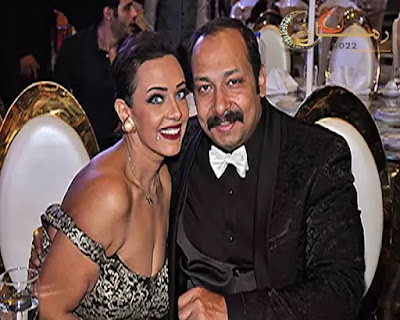 محمد ثروت وزوجته .. ممثل مصري