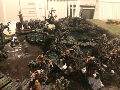 Warhammer The Old World battle report: Warriors of Chaos vs Warriors of Chaos , 1250pts