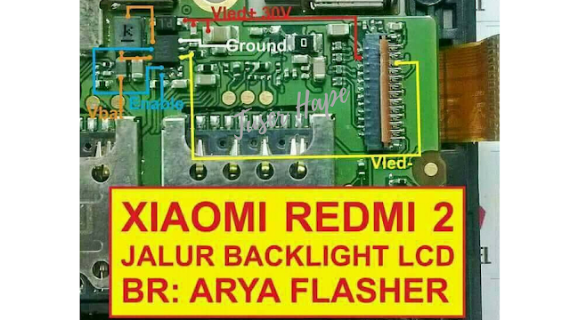 Solusi Xiaomi Redmi 2 lampu lcd padam - TUSERHP
