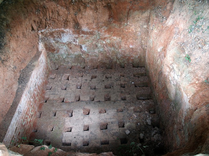 La cambra de cocció del Fornot de Puigdomènec