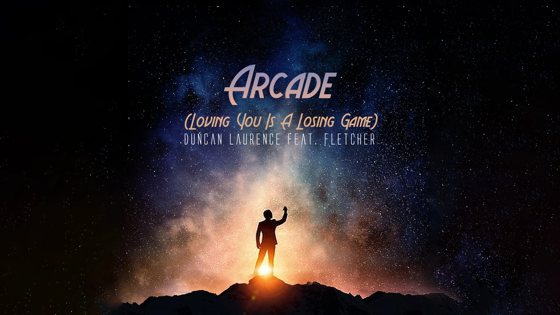 Arcade Loving You Is A Losing Game Duncan Laurence Feat Fletcher Lyrics And Notes For Lyre Violin Recorder Kalimba Flute Etc