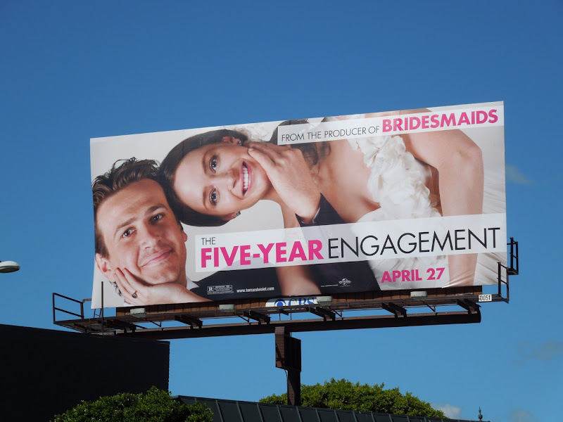 Five Year Engagement billboard
