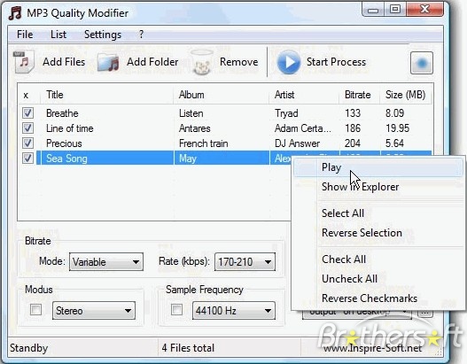 MP3 Quality Modifier 202 Kompres Lagu MP3 untuk menghemat Space