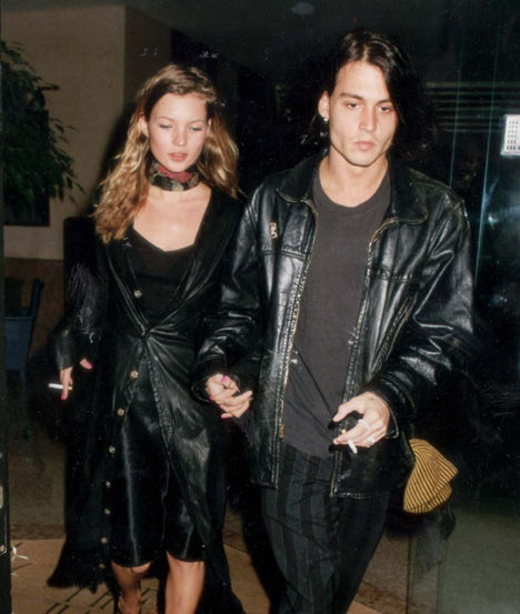 johnny depp and kate moss by annie. KATE MOSS JOHNNY DEPP ANNIE