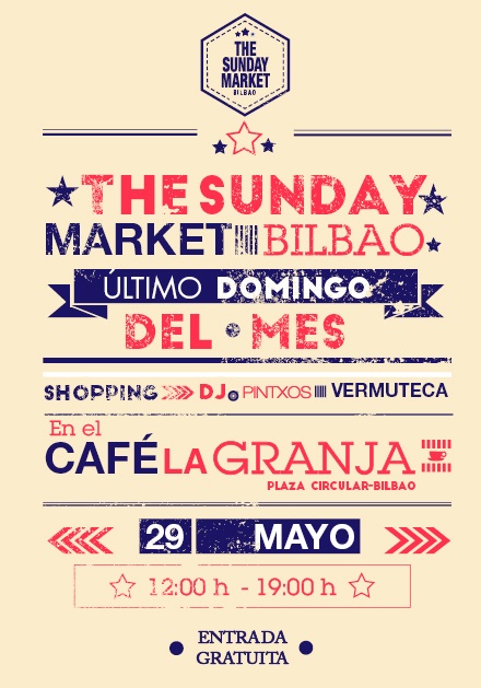 744 en THE SUNDAY MARKET - Café LA GRANJA-BILBAO