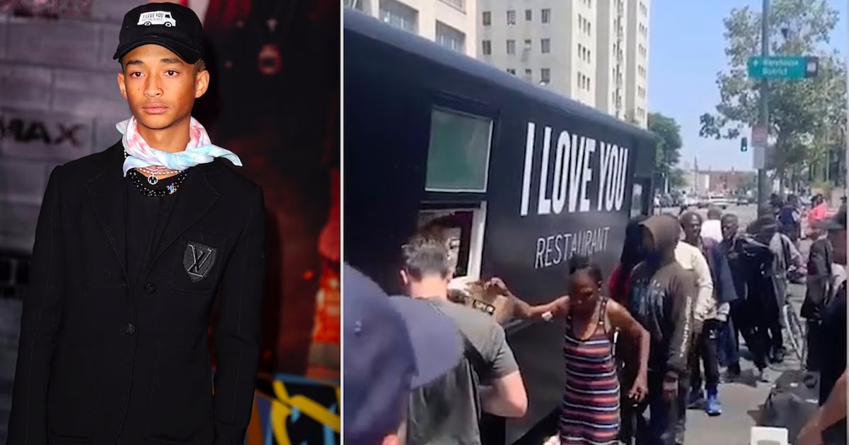 Jaden Smith To Open New Vegan Restaurant In LA Offering Free Meals To The Homeless Following Success Of 'I Love You' Food Truck