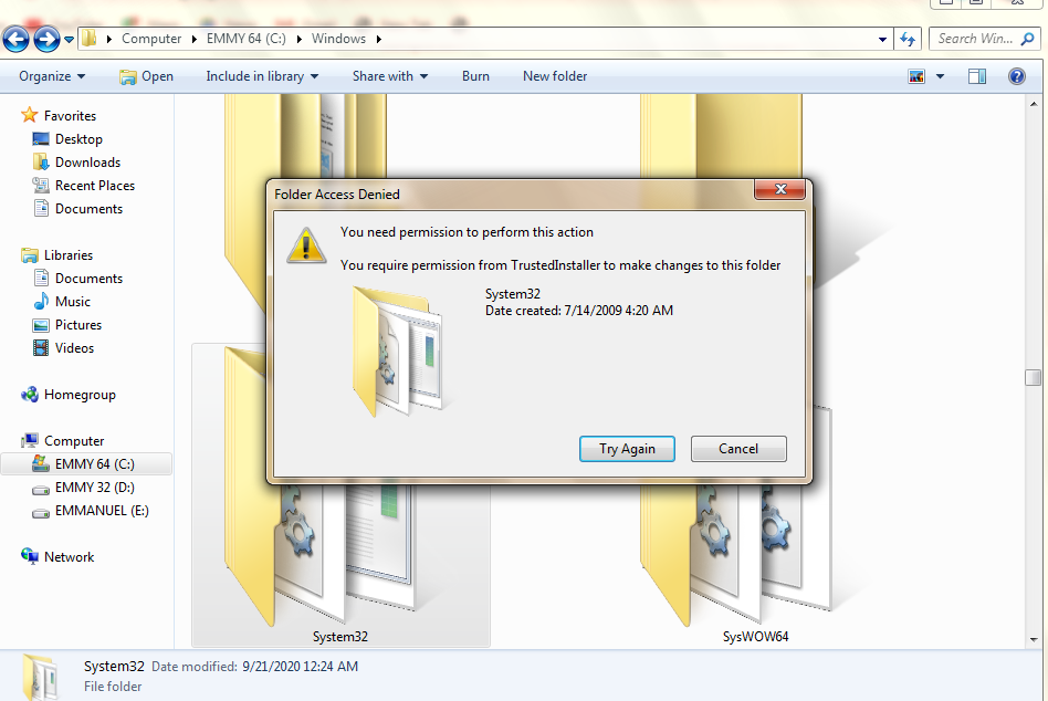 system32 folder